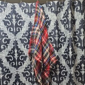 Colorful Plaid Scarf